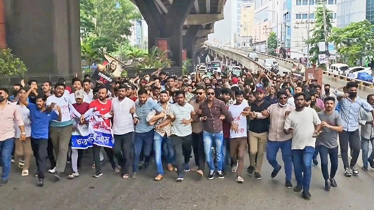 Banned Chhatra League's March Raises Police Concern