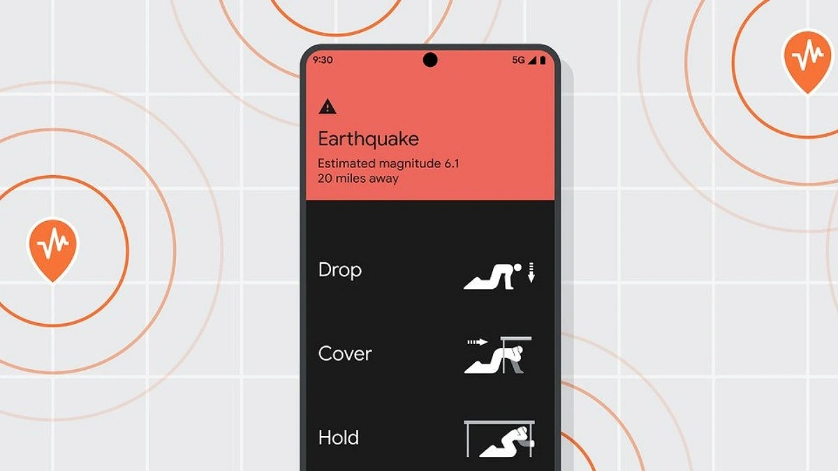 Google sends alerts to Android phones seconds before earthquake strikes