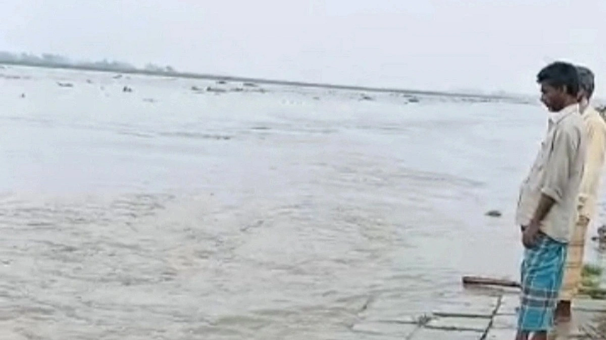 Dudhkumar River Inches Toward Danger Level