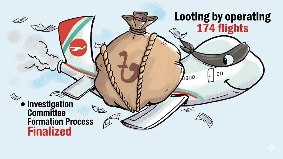 468 Crore Taka Stolen in Chartered Flights