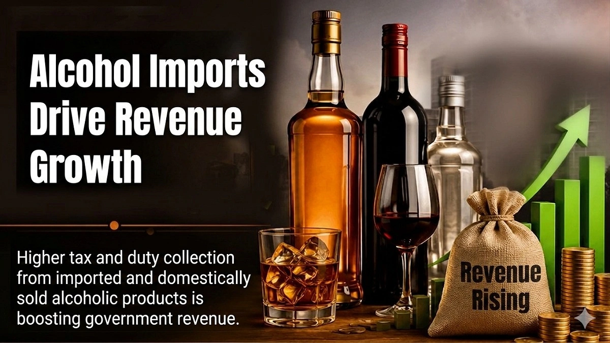 Alcohol Tax Drives Revenue Growth