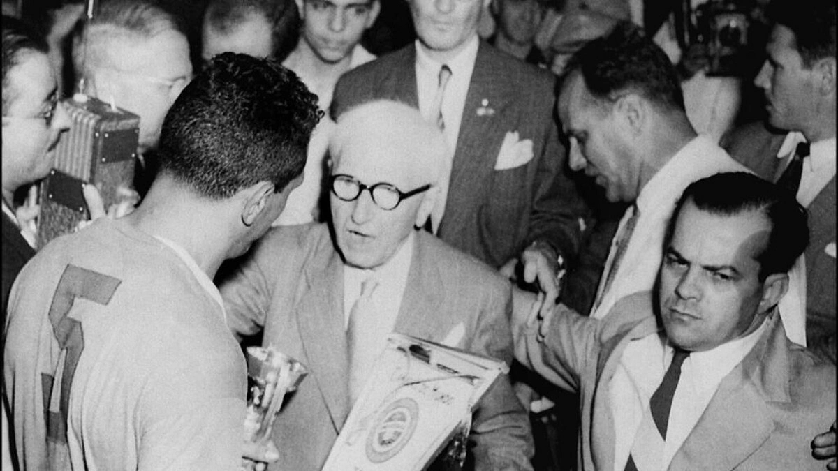 French Jules Rimet, the man behind the World Cup plan