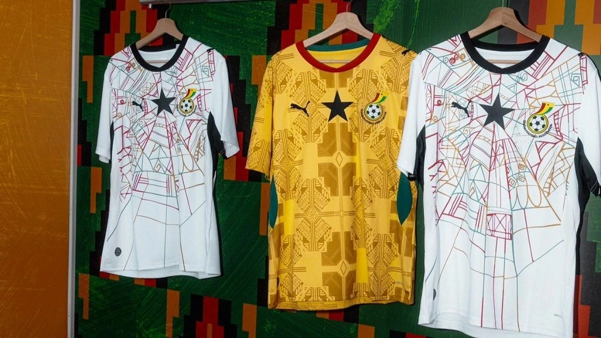 Ghana Top Jersey Rankings, Brazil Second