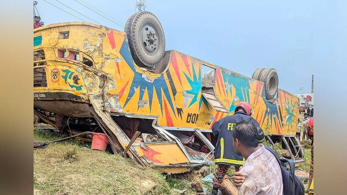 Bus falls into ditch in Sarail; death toll rises to 4