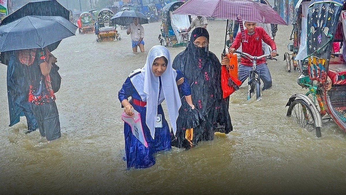 Waterlogging Brings Chattogram to a Standstill