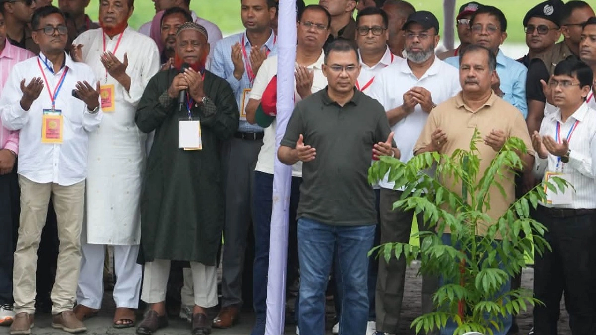 Tarique Urges Tree Plantation, Clean Bangladesh