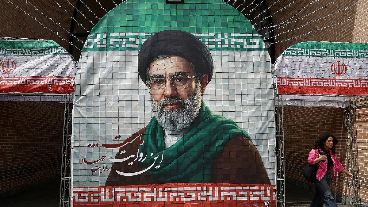 Mojtaba Khamenei  "Not in Iran!"