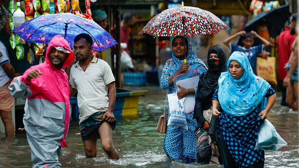 Waterlogging Grips Dhaka After Days of Rain, Alleys and Main Roads Submerged