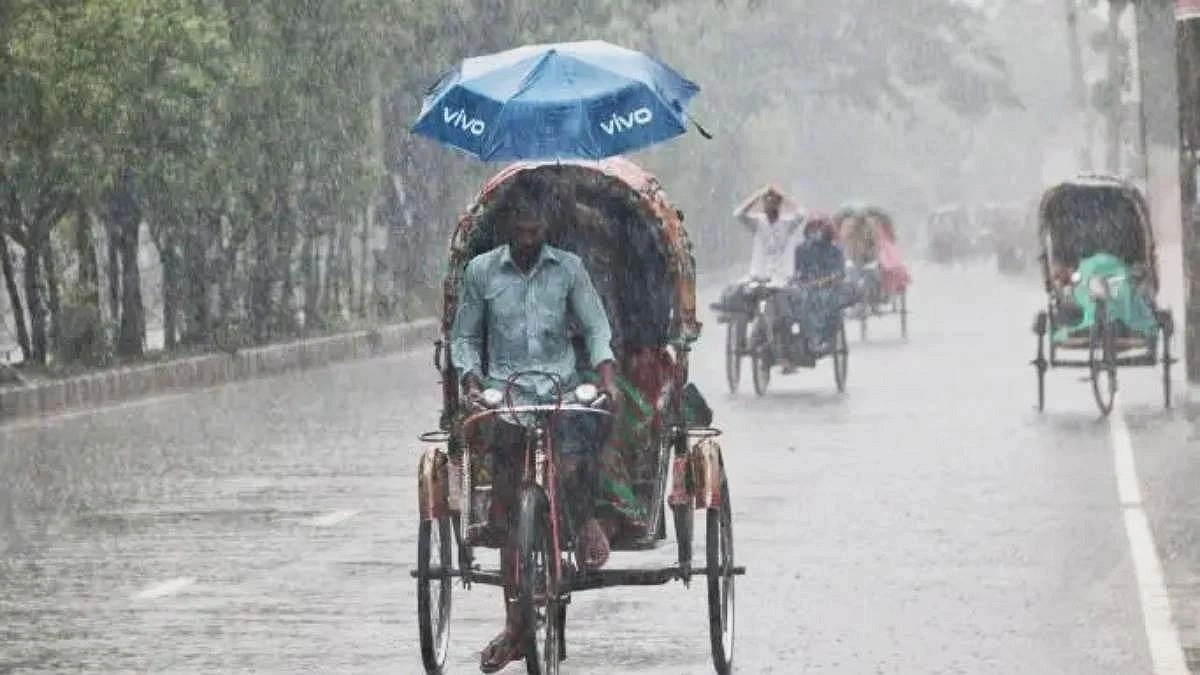 Active Rain Belt ‘Dhara’ Brings Forecast of Extremely Heavy Rain Today