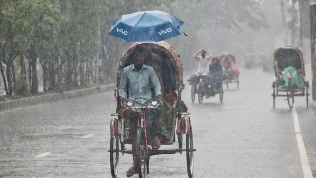 Very heavy rain forecast for two divisions, thunderstorms possible in northern region