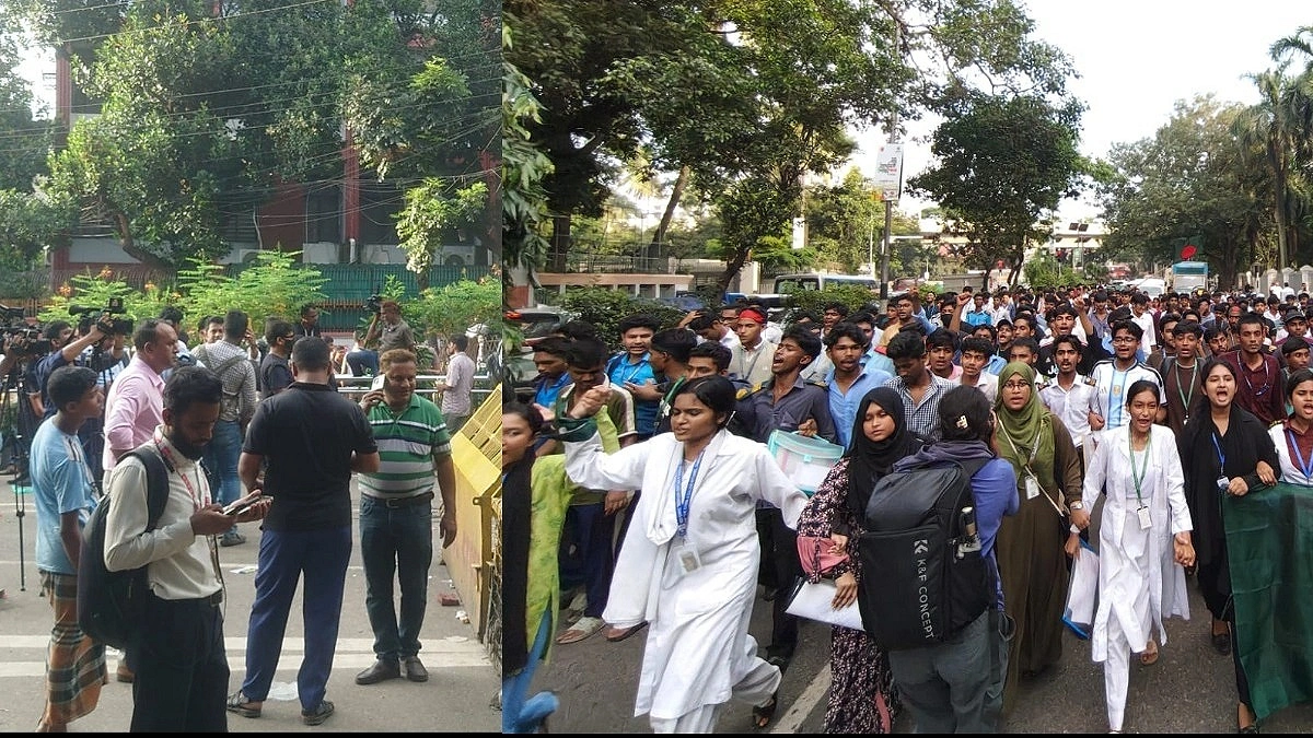 Protesters split over minister’s resignation demand