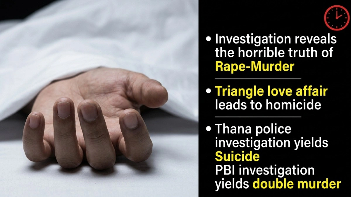 Double Murder Hidden Behind the Mask of Suicide