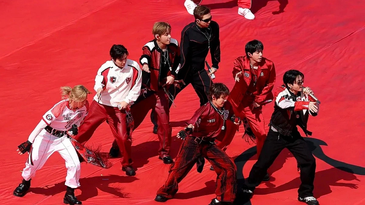 BTS rocks the first-ever halftime show in World Cup Final history