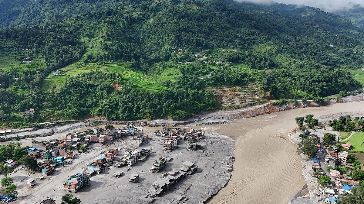 Why were so many tourists in Nepal's flood-hit region?