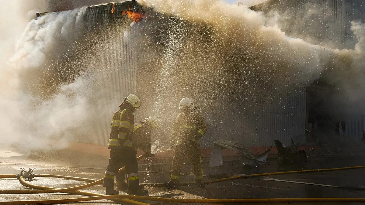 At Least 37 dead, hundreds evacuated after Russian strike on Kyiv weapons depot