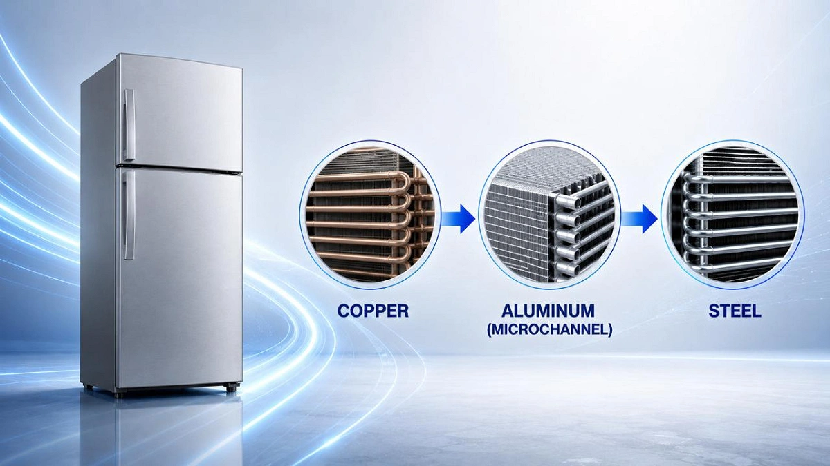 New era in refrigerator condensers as modern technologies replace conventional copper