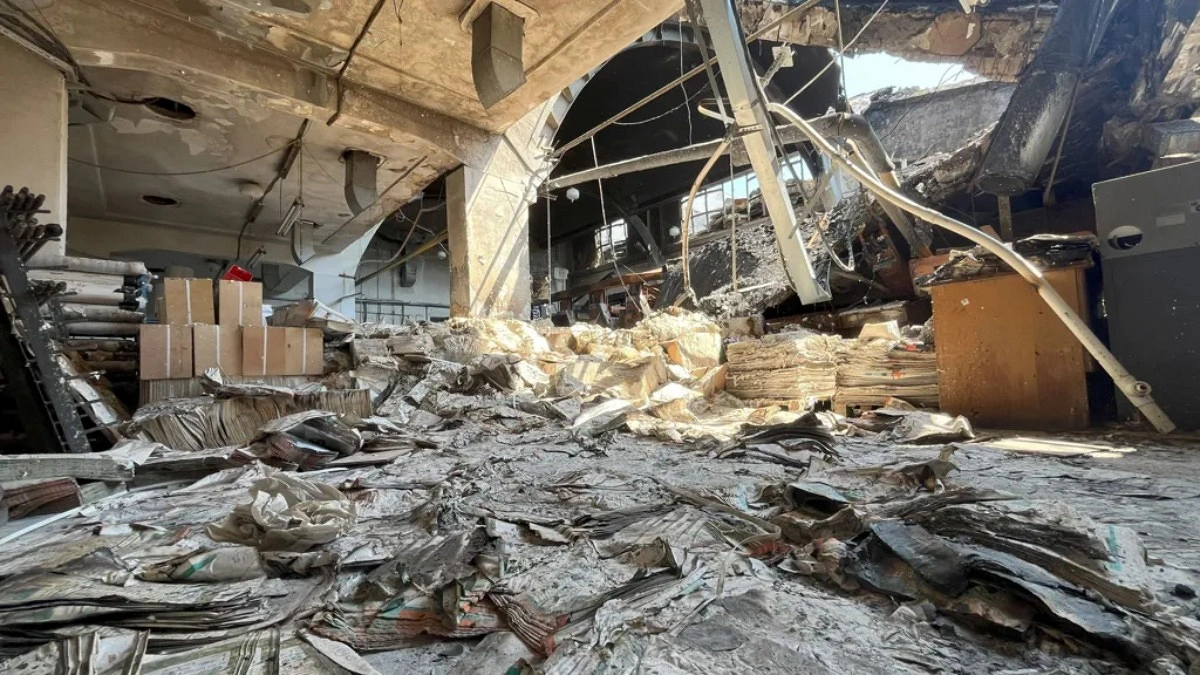 Russian strikes destroy 12m books in Ukraine
