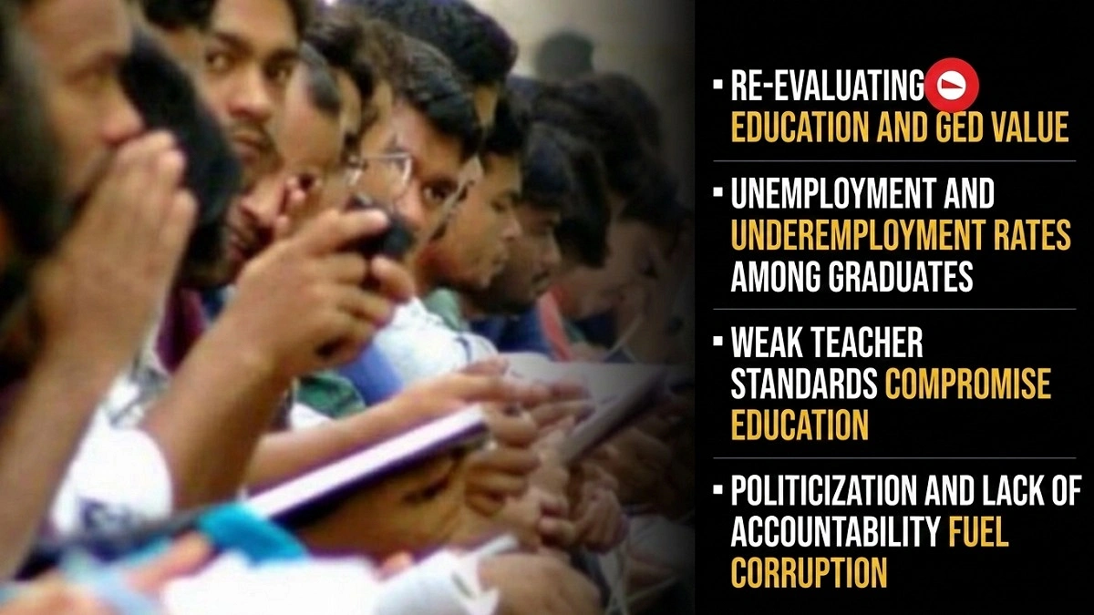 Productivity declining due to rote learning in education
