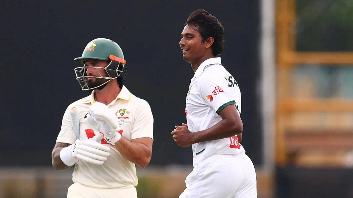 Bangladesh go to lunch with heads held high after taking 4 wickets