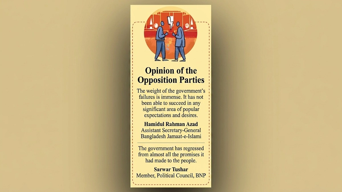 Opposition parties see scales tipping toward failure