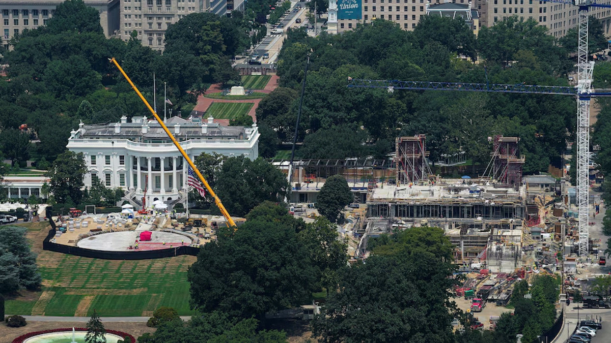 US appeals court blocks Trump’s $400 million White House ballroom project