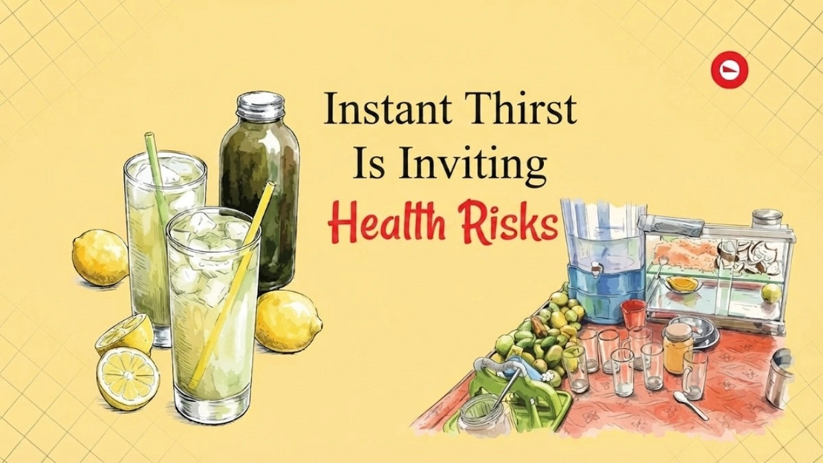 Diseases worth lakhs of taka from a 10 taka glass of sharbat