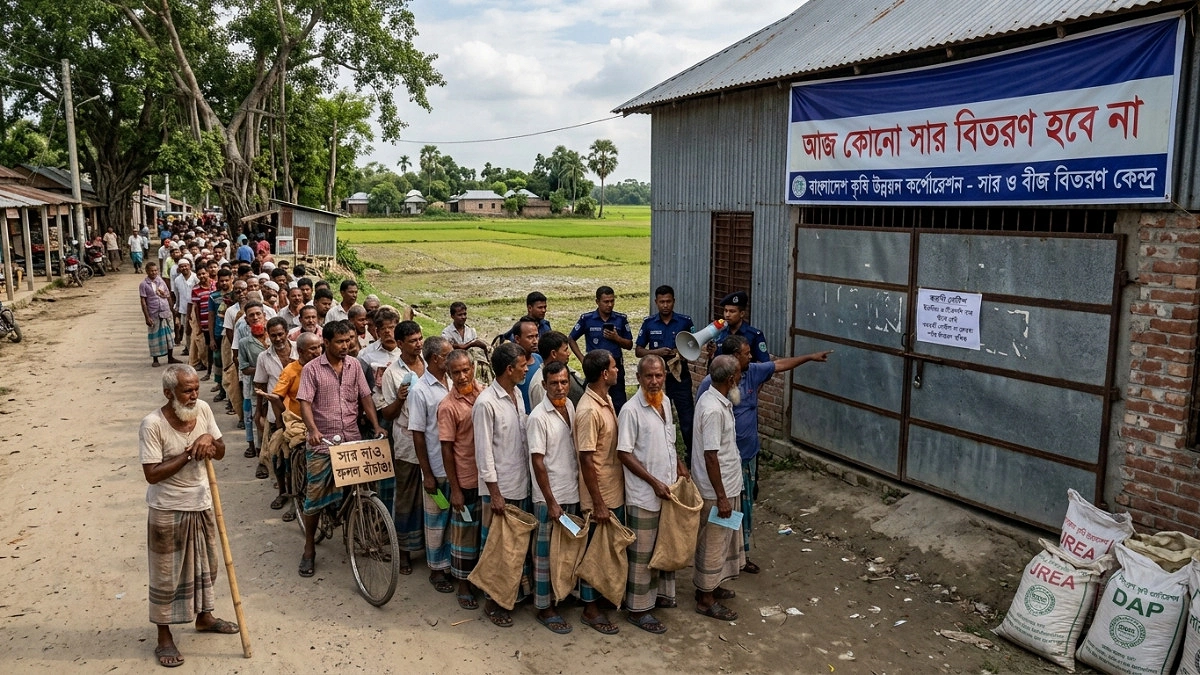Fertilizer stashed in warehouses, farmers return empty-handed