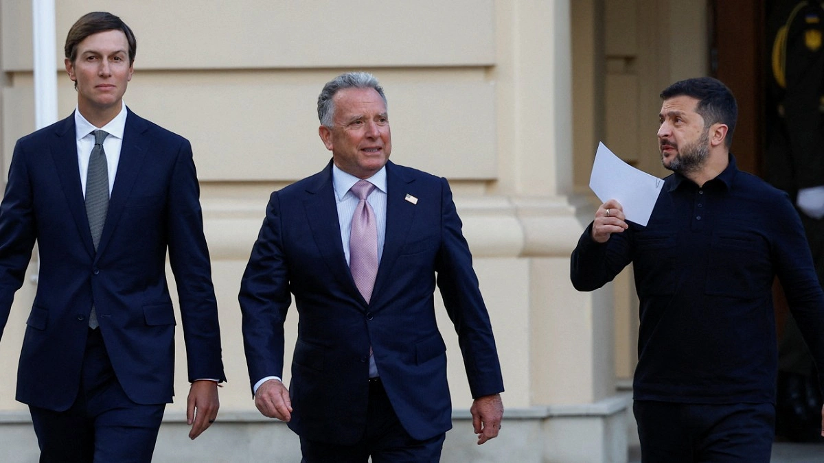 US envoys hold first Kyiv talks with Zelenskyy