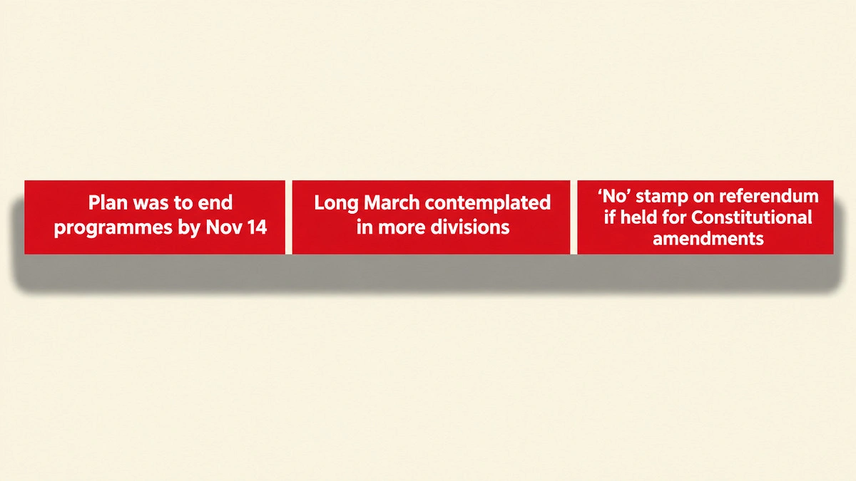 11-Party Alliance to Extend Movement Until December