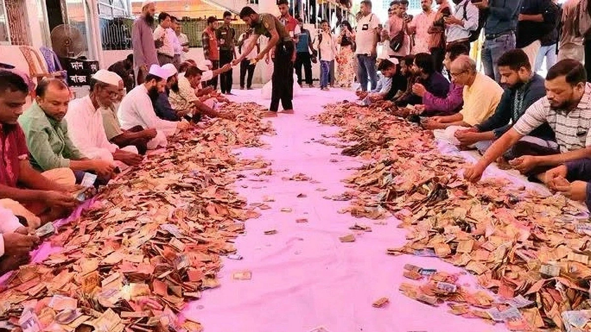 Tk 89 Lakh found in Shahjalal Shrine's donation box