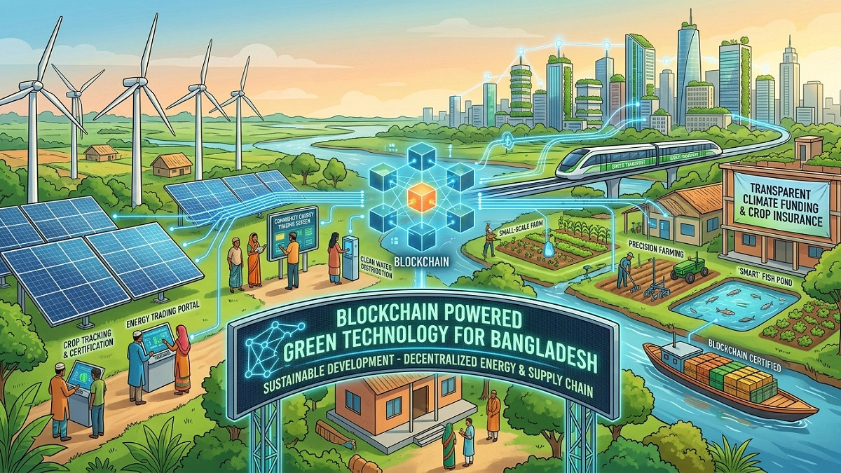 Green and blockchain technology should get priority in Bangladesh's development: Researcher