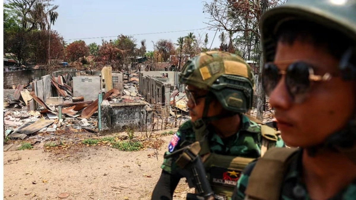 Myanmar airstrike on Rakhine market kills at least 33