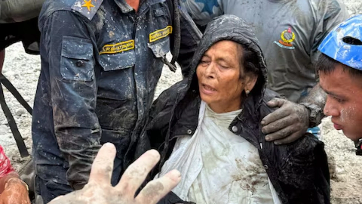 Woman survives Nepal flood as family holds a funeral