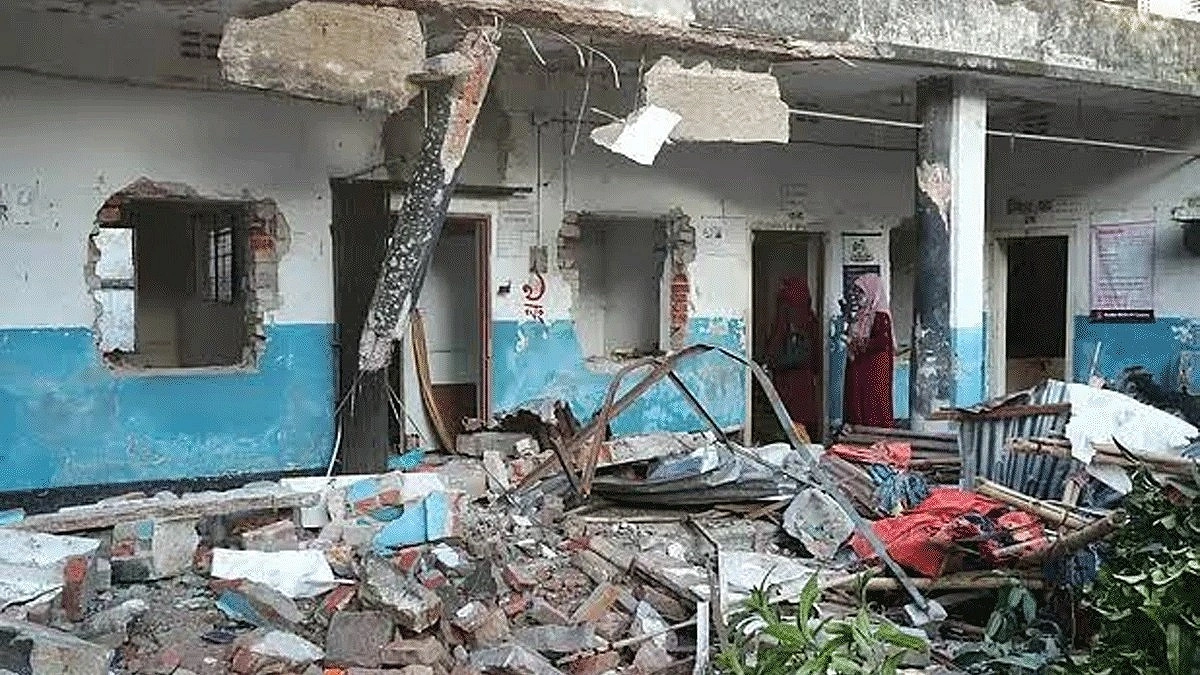 Healthcare center demolished in Mirpur