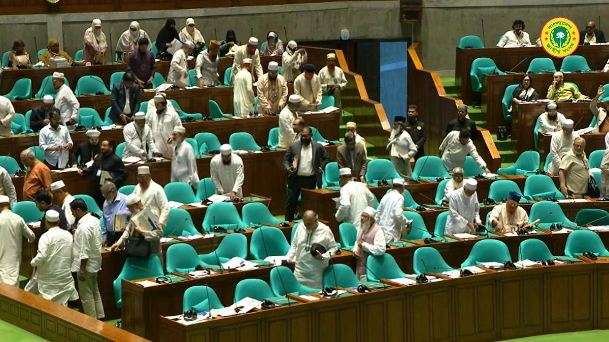 Opposition walks out of Parliament again