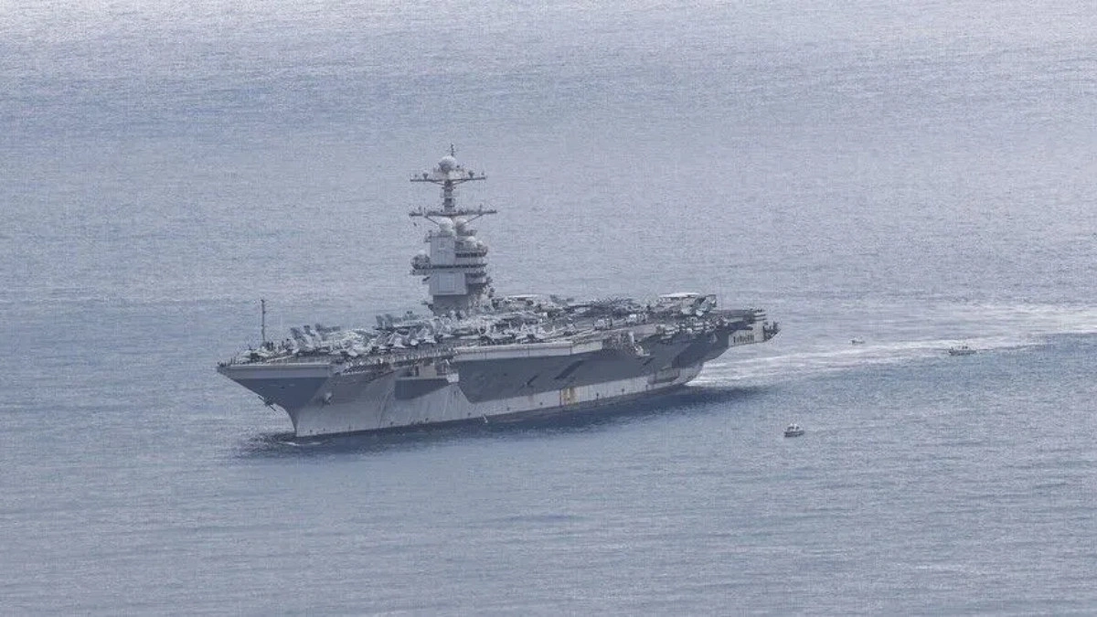 US, Iranian forces fire at vessels in waters near Iran