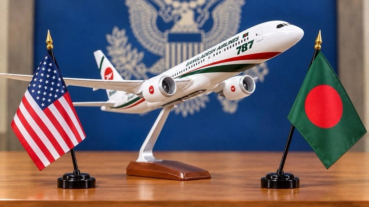 How many aircraft is Biman buying from Boeing?