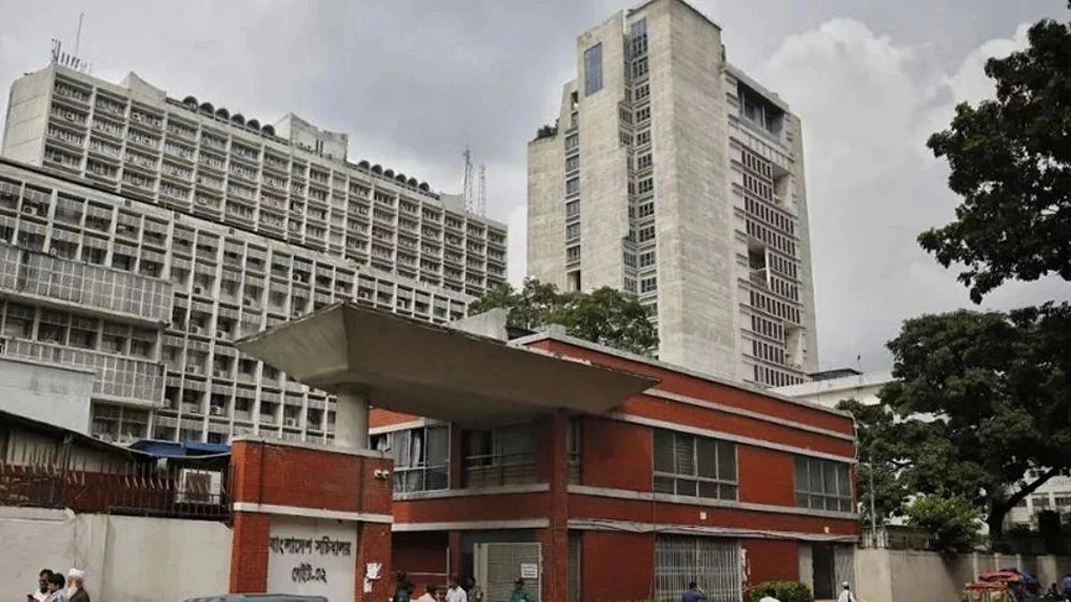 Fire at Secretariat building no. 6