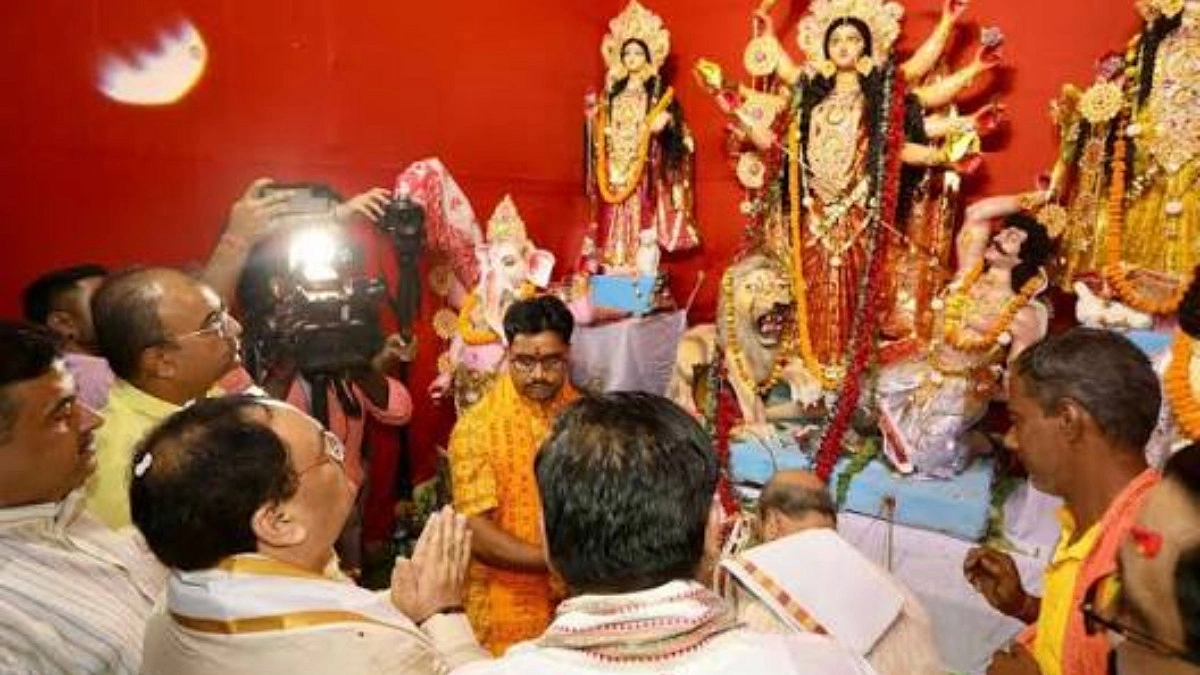 Bengal Durga Puja mirrors political shift: BJP Rises as TMC slides