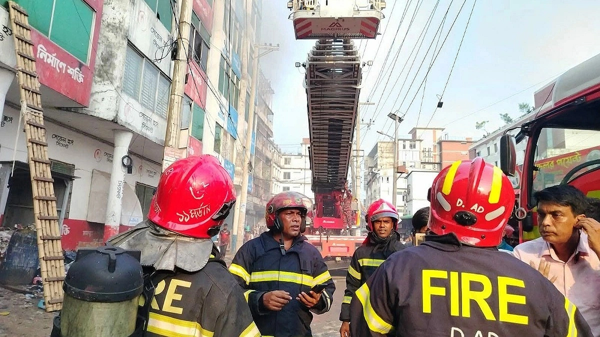 Fire breaks out at garment factory in Gazipur, 70 rescued after falling ill from smoke