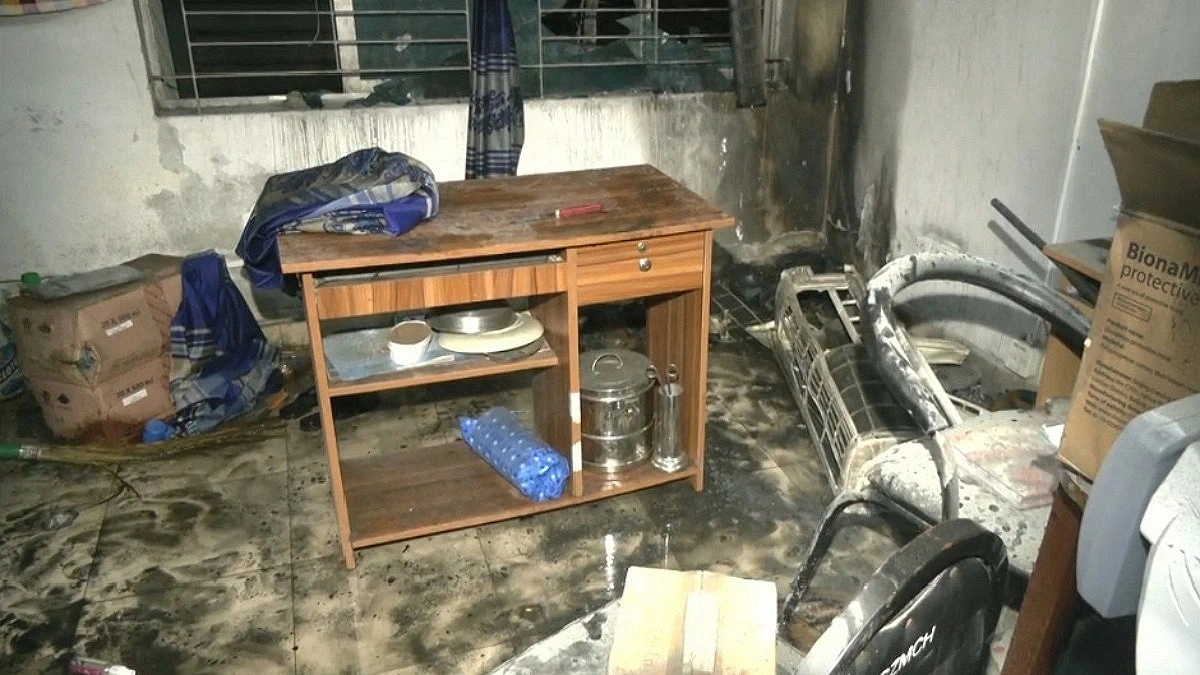 AC explosion sparks fire in Bogura hospital operating theater