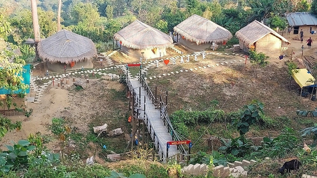 Sajek empty of tourists amid blockade, resorts and cottages lie vacant