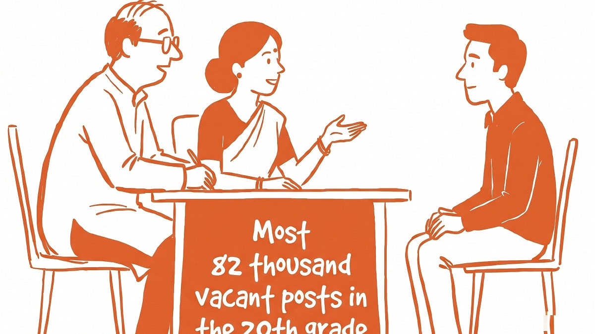 522,000 government posts remain vacant