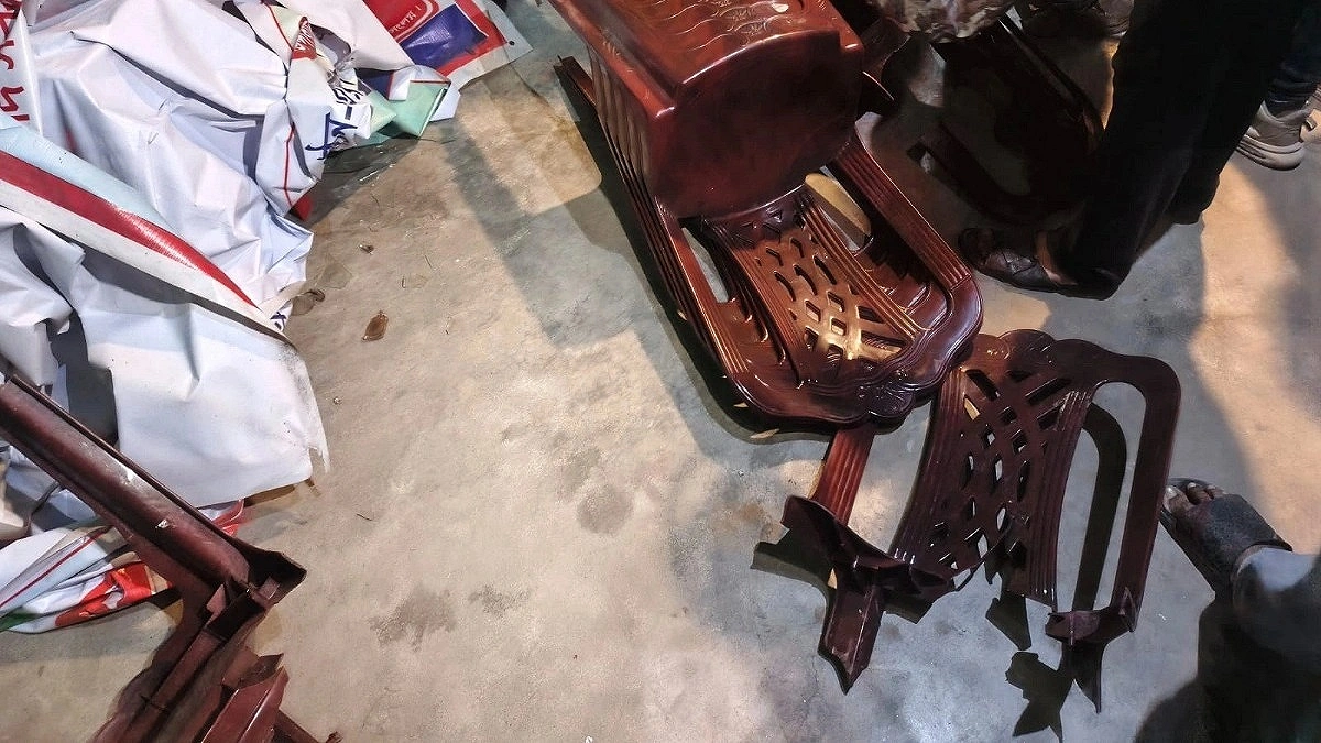 BNP office vandalized in Rangpur