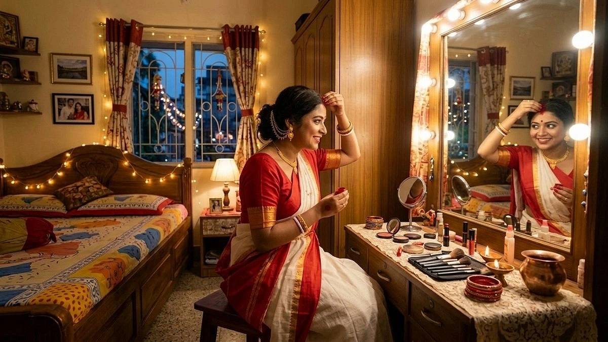 Makeup tips to keep your puja look fresh all day