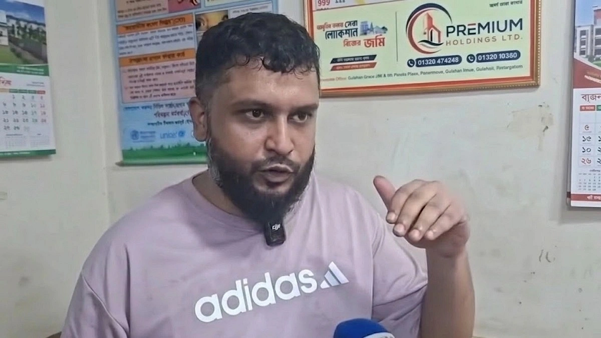 ‘My wife and I jumped from the second floor into a nearby drain’